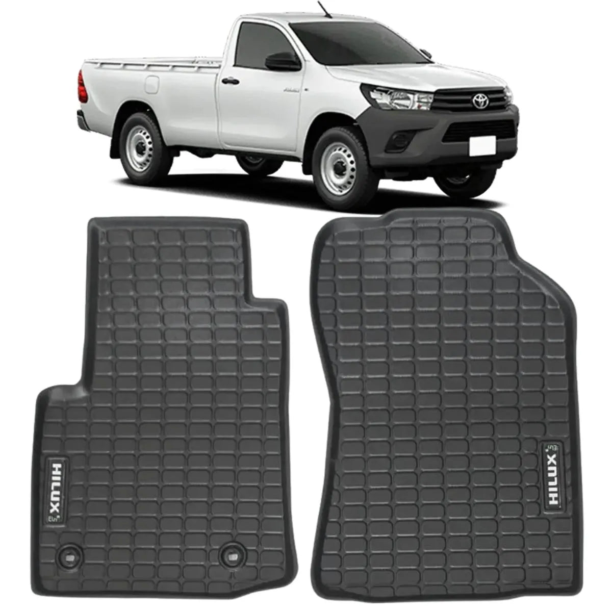 TAPETE TIPO BANDEJA PREMIUM HILUX 2006 A 2015 CABINE SIMPLES