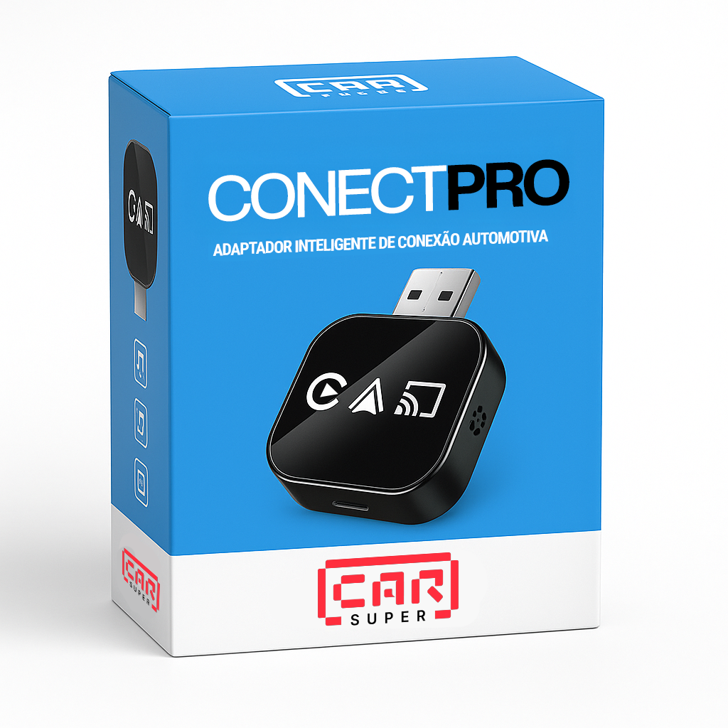 ConectPRO™ Adaptador de Carplay/Android Auto sem Fio
