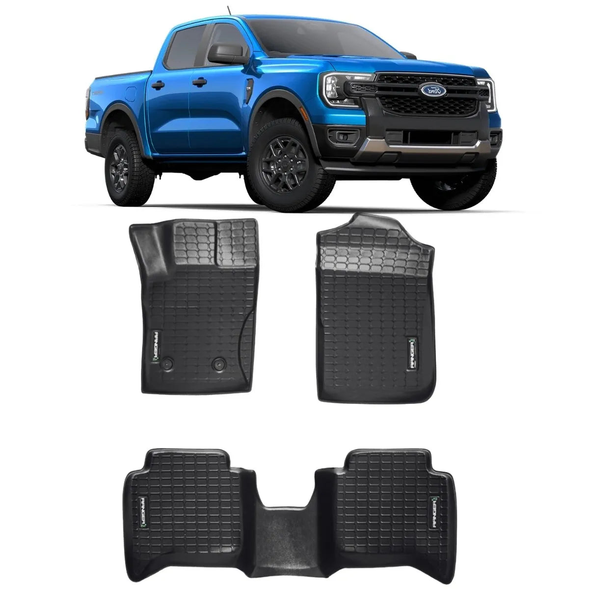 TAPETE TIPO BANDEJA PREMIUM RANGER 2024 A 2025 JOGO COMPLETO